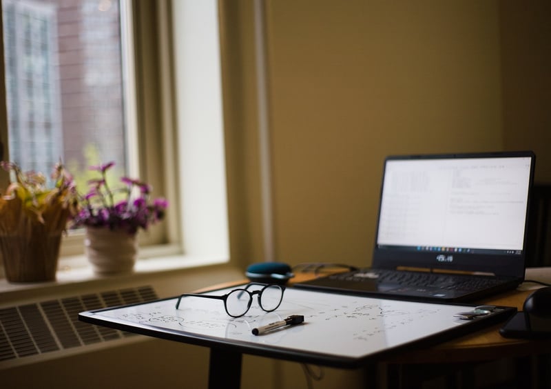 Laptop with creative design software